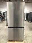 30 In. Door French Refrigerator, Stainless (open Box Cosmetic Impections). Price: $565.25.