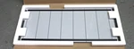 Samsung Bespoke 3-DOOR French Refrigerator Panel Morning Blu RA-F18DU3CM/AA Open. Price: $150.00.