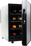 Bottle Wine Cooler, Black, Thermoelectric Fridge, 0.8 Cu. Ft. (23L), Free New. Price: $395.99.