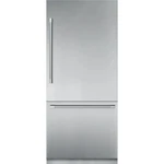 Thermador T36IB905SP Panel Ready Built-in Bottom Mount Smart Refrigerator Open. Price: $7299.99.