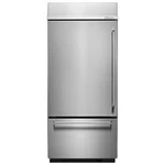 Kitchenaid KBBL306ESS 20.9 Cu. Ft. Bottom-freezer Refrigerator Stainless Steel Open. Price: $4999.00.