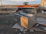 Randell Commercial Stainless Steel Refrigerated Prep Table 2 Doors Food Pans Used. Price: $1099.50.