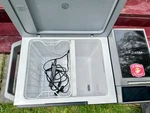 Ecoflow Glacier Portable Fridge Freezer Ice Maker Model EFBX100 W/ Battery Used. Price: $475.00.