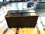 True TD-65-24-HC 65" Horizontal Bottle Cooler Black Used. Price: $1200.00.