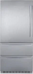 Liebherr CS2091 36" 19.5 Cu Ft Counter Depth Freestanding Bottom Mount Open. Price: $5999.99.