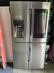 Samsung RF28M9580SR Family-hub 4-DOOR Flex Refrigerator Stainless Steel Finish Used. Price: $1950.00.
