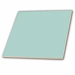 3DROSE Plain Mint Blue Light Turquoise Grey Modern Pastel Teal 4IN Ceramic Tile New. Price: $8.99.