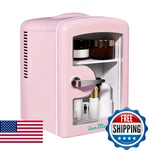 Iceblue Mini Fridge, Skincare With Viewing Window, 4 Liter /6 Cans Compac New. Price: $82.74.