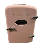Frigidaire Portable Mini Personal Fridge Cooler Pink Works Great Easy Carry Used. Price: $35.00.