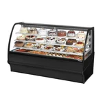 True TDM-R-77-GE/GE-S-S 77" Refrigerated Bakery Display Case, Stainless Steel New. Price: $10689.56.