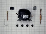 7028294 Sub Zero Genuine Refrigerator Compressor Factory Certified New. Price: $430.30.