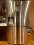 Samsung 4-DOOR French Refrigerator With Triple Cooling, 22.5 Cu.ft Used. Price: $500.00.