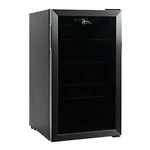 Alera JC-90VEL-F 3.4 Cu. Ft. Beverage Cooler Stainless Steel/black New. Price: $358.45.