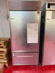 Subzero Refrigerator Freezer Panel Ready BI36UORH (used 2014). Price: $6500.00.