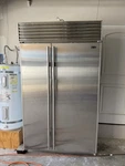 Sub Zero 42" 642/S Stainless Steel Side By Refrigerator Used. Price: $3380.00.