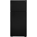 GTE17DTNRBB 28 Inch Top Freezer Refrigerator With 16.6 Cu. Ft. Capacity New. Price: $650.00.
