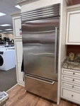 CL3650UIDSPL-C-13-3144-SUBZERO Bottom Freezer Fridge Ss Pro Handle Left Hinge Open. Price: $10999.00.