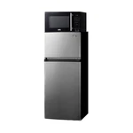 Summit MRF73PLA 18.5" Breast Milk Refrigerator W/ Microwave, Black, 4.5 Cu. Ft. New. Price: $1104.80.