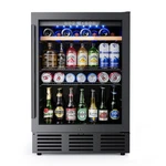 Beverage Refrigerator 24 112 Cans 8 Bottles Wine Fridge BR011-150 Icevival New. Price: $894.99.