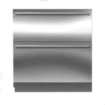 Sub-zero ID-36C Inch Integrated Double Drawer Smart Refrigerator And Freezer Open. Price: $4978.00.