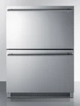 Summit 24" Wide 2-DRAWER Indoor Outdoor All Freezer, Ada Compliant, ADFD2D24 New. Price: $2755.00.