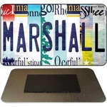 Marshall Strip Art License Plate Magnet Fridge Refrigerator Kitchen Decor New. Price: $18.90.