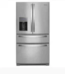 Whirlpool Inch 4 Door French Refrigerator - WRMF7736PZ Open. Price: $2399.99.