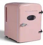 Frigidaire Retro Mini Compact Beverage Refrigerator Pink, 6 Can EFMIS129-PINK Certified. Price: $27.49.
