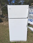 Frigidaire White Top-freezer Manual Defrost Freestanding Refrigerator, 2 Doors Used. Price: $200.00.