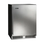 Perlick HC24RB31L 24" Stainless Steel Undercounter Refrigerator, Left Hinge Used. Price: $1299.00.