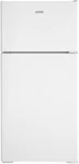 Hotpoint HPS16BTNRWW 28" White 15.6 Cu. Ft. Top-freezer Refrigerator Nob #151186 Open. Price: $629.00.