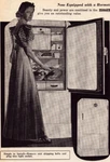 Hibbard Deluxe Electric Refrigerator Vintage Print Ad Housewife Cooking Hsb Mcm Used. Price: $21.45.