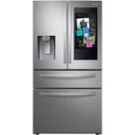 Samsung 36" French Door Refrigerator With 28 Cuft Capacity 21.5" Touchscreen Used. Price: $1100.00.