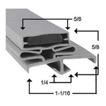 Gasket Door Snap-in For Delfield DEL6700008 New. Price: $76.88.