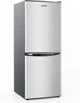 Bangson 4.0 Cu.ft Small Refrigerator With Freezer, Fridge Bottom New. Price: $449.99.