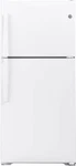 GTS22KGNRWW 33" White Garage Ready Top-freezer Refrigerator Nob #153812 Open. Price: $630.00.