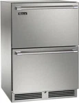 Perlick HP24FS45 24" Stainless Built-in Undercounter Freezer Drawers Nib #146940 New. Price: $5199.00.