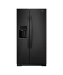 New Nib Whirlpool Counter-depth Side-by-side Black Refrigerator WRS571CIHB. Price: $1699.99.