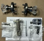 Nostalgic Warehouse 704726 Crystal Glass Privacy Door Knob, Antique Pewter Open. Price: $99.00.