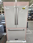 Big Chill FBFD361 36" Classic White Cd French Door Refrigerator Nob #159850 Open. Price: $3899.00.