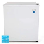 Avanti 1.7 Cu. Ft. Compact Refrigerator - White Open. Price: $99.29.