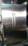 Kitchenaid KSSC48FTS 48" Built-in Side By Refrigerator Used. Price: $3100.00.