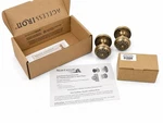 Nostalgic Warehouse Meadows Passage Door Knob Set Antique Brass Open. Price: $76.88.