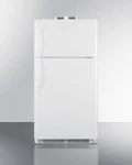 Summit BKRF15W 28 Inch Top-freezer Break Room Refrigerator With 14.75 Cu. Ft Open. Price: $990.00.