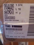 New Frigidaire Refrigerator Mullion Assembly Part # 5304530853 ( Gray ). Price: $85.00.