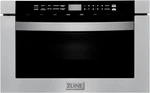 Zline 24" Built-in Microwave Drawer 1.2 Cu Ft Stainless Steel 1000W New. Price: $1199.99.