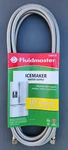 120" Fluidmaster Braided Stainless Steel Ice Maker Supply Line 12IM120, 1/4" New. Price: $16.98.