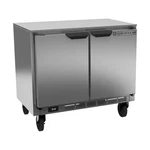 Beverage-air UCR34HC 34" Two Section Undercounter Refrigerator W/ 2 Doors, 5.... New. Price: $3045.53.