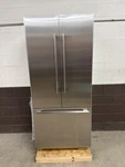 Thermador T36BT915NS 36" Refrigerator Bottom Freezer Build-in Stainless Steel Open. Price: $6999.99.