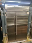 True Residential TR48SBS-SS-B 48" Built In Refrigerator Open. Price: $16500.00.